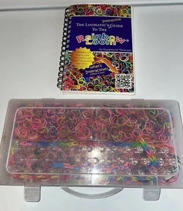 rainbow loom kit Book Organizer 1000’s Elastics Loom Jewelry Bracelets Necklaces - Picture 1 of 7