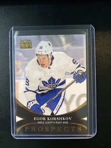 2020-21 Metal Universe Skybox Premium Prospects #PP30 Egor Korshkov Maple Leafs