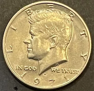 Medio dólar Kennedy 1971-D - AU/BU - Imagen 1 de 2