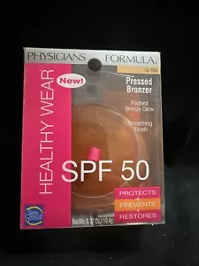 NWB Physicians Formula Healthy Wear SPF 50 Pressed Bronzer, 7074 Fair (0.37 oz) - Picture 1 of 21