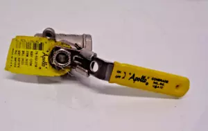 APOLLO 76-102-27A CF8M 316SS RPTFE MPTFE BALL VALVE, NEW - Picture 1 of 6