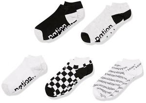 Low Rise Socks 5 Pack Holiday Fashion - Picture 1 of 3