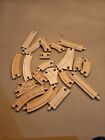 Thomas Friends Wooden Railway  Track And Road Lot 20 Pieces. L7