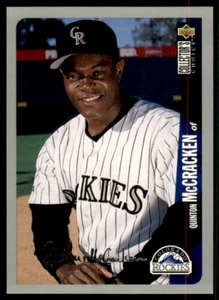 1996 Collector's Choice Silver Signature Quinton McCracken Colorado Rockies #538 - Picture 1 of 2