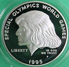 1995 P Special Olympics World Games Proof 90% Silver Dollar US Mint Coin ONLY