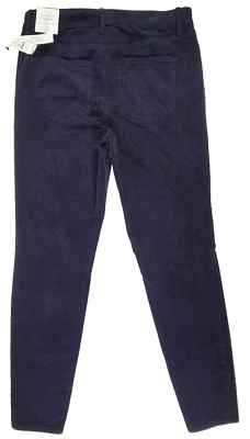 Talbots Womens Corduroys Size 6 Dark Blue Jeggings Ankle High Waist Skinny NWT - Image 1 of 4