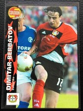 DIMITAR BERBATOV, Bayer 04 Leverkusen, 2001 STADION WORLD STARS, ULTRA RARE