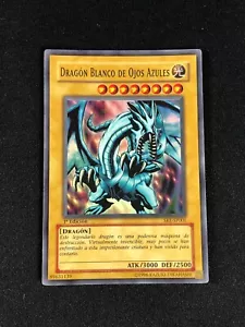 YUGIOH BLUE EYES WHITE DRAGON SKE-SP001 1ST SUPER PLAY/EDGEWARE SPANISH - Picture 1 of 1