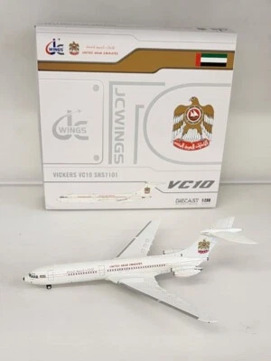 JC Wings 1:200 VC-10 Srs1101 United Arab Emirates Government G-ARVF (with stand)