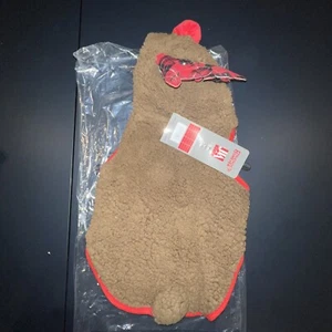 Friends Forever Rudolf Weihnachtsjacke mit roter Nase Rentier Hund Größe M NEU - Bild 1 von 3