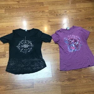 womens harley davidson shirts large - Picture 1 of 7