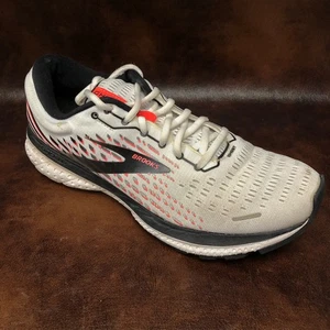 Brooks Ghost 13 Women's Sz 10.5 B /42.5 Running Gray Orange Athletic Shoes - Picture 1 of 10