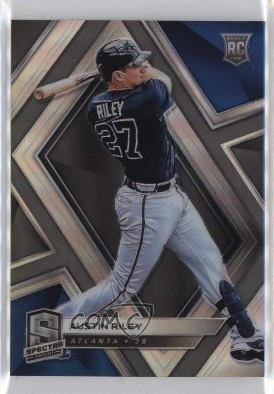 2019 Panini Chronicles Spectra Austin Riley #43 Rookie RC - Image 1 of 2