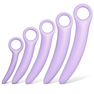 Dilatador muscular de piso pélvico de silicona de 5 tamaños Ejercitador Entrenador Set Silicona Di... - Imagen 1 de 7