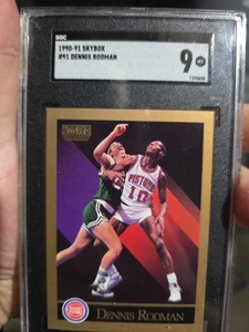 1990-91 Skybox - Dennis Rodman #91 - Picture 1 of 4
