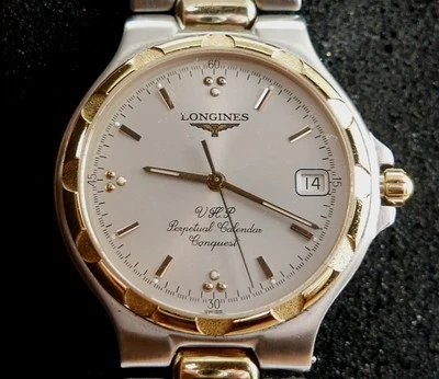 浪琴表 Qonquest VHP 永久日历 — 第 1/4 张图片