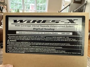 Yaesu Wires-X HRI-200 Wide-Coverage Internet Repeater Enhancement System - Zdjęcie 1 z 4
