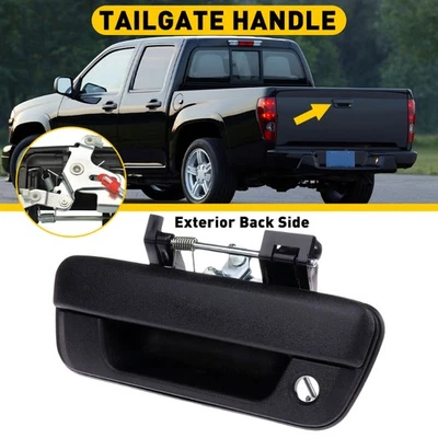 Tailgate Handle Textured For Chevy Chevrolet Colorado GMC Canyon 2004-2012 EXV - Image 1 of 4