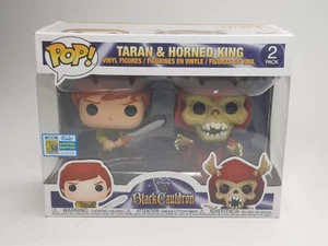 Funko Pop The Black Cauldron 2 Pack Taran & Horned King SDCC 2019 Exclusive LE - Picture 1 of 12