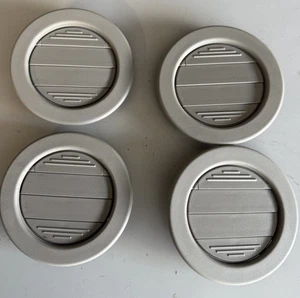 04-12 Nissan Armada QX56 OEM Overhead Roof Console A/C Vent (Set of 4) Beige - Picture 1 of 4