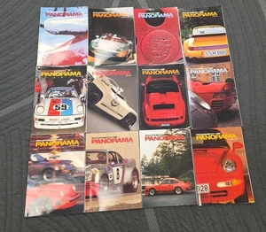 PORSCHE PANORAMA MAGAZINES 1993 Completo 12 Ediciones Lujo Coche Deportivo Juego Completo - Imagen 1 de 14