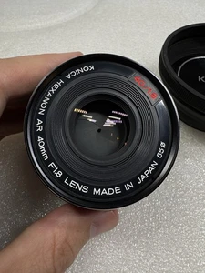 [COMO NUEVO] Lente Konica Hexanon AR 40mm f1.8 Pancake Prime Montaje AR - **WOW** - Imagen 1 de 24