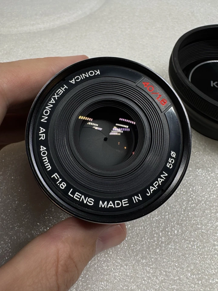 [COMO NUEVO] Lente Konica Hexanon AR 40mm f1.8 Pancake Prime Montaje AR - **WOW** Foto 1 de 4
