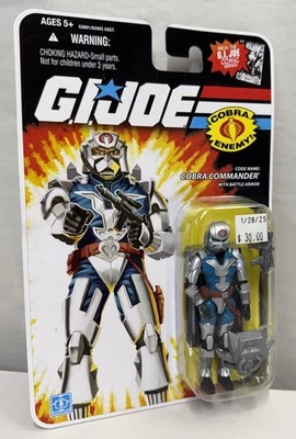 GI Joe 25 Aniversario Armadura de Batalla Cobra Commander Hasbro Sin usar, en caja 2008 Sellado Foto 1 de 3