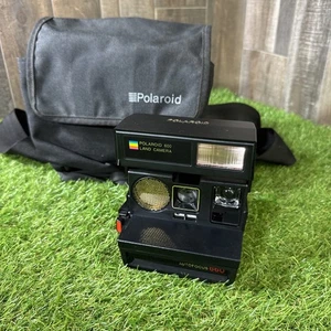 Polaroid 600 Land Camera Autofocus 660 Instant Film Camera W/ Case, Untested - Picture 1 of 16