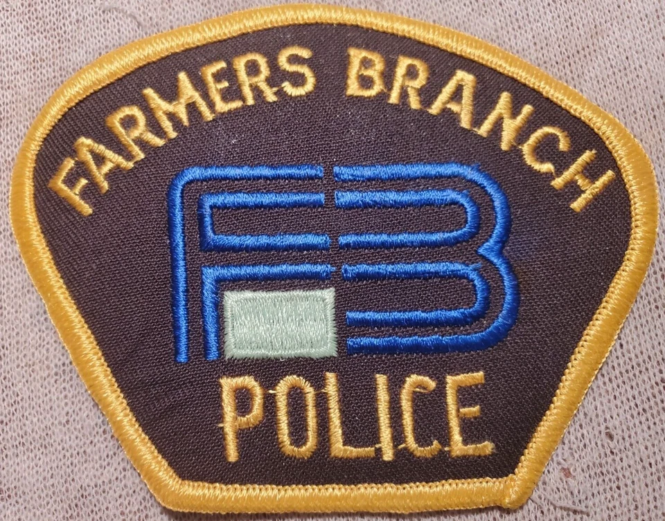 Parche de hombro de la policía de Texas de la rama de agricultores TX Foto 1 de 1