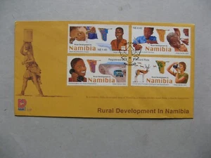 SWA NAMIBIA, cover FDC 2003, rural development, information leeflet inside - Picture 1 of 1