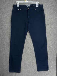 Banana Republic Travel Jean pants Mens 36x33 (tag 36x34) Blue stretch - Picture 1 of 12