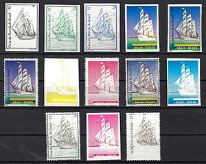 Probedruck Test Stamp Specimen Pruebas Selo Teste 1975 - Bild 1 von 12