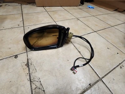 2003 2004 2005 2006 MERCEDES-BENZ W220 S430 S500 LEFT DRIVER SIDE MIRROR BLACK  - Image 1 of 4