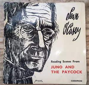 SEAN O'CASEY LIEST AUS "JUNO AND THE PAYCOCK" 7" CAEDMON 1960 - Bild 1 von 3