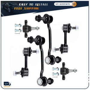 For Hyundai Sonata Azera Kia Amanti Lower Ball Joint Sway Bar End Link Kit 6Pcs - Picture 1 of 11