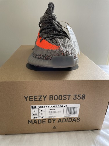 Taglia 9 Adidas Yeezy Boost 350 V2 Beluga