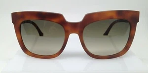 Balenciaga BA68 53B Matte Tortoise Plastic Sunglasses Frame 55-18-140 BA00468 - Picture 1 of 6
