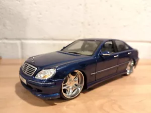 Maisto Escala 1/18 Playerz Lujo Diecast Colección Mercedes Benz S55 AMG *LEER - Imagen 1 de 19