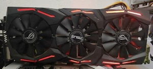 ASUS ROG Strix Gaming NVIDIA GeForce GTX 1060 6GB GDDR5 nera perfetta con led - Photo 1/5
