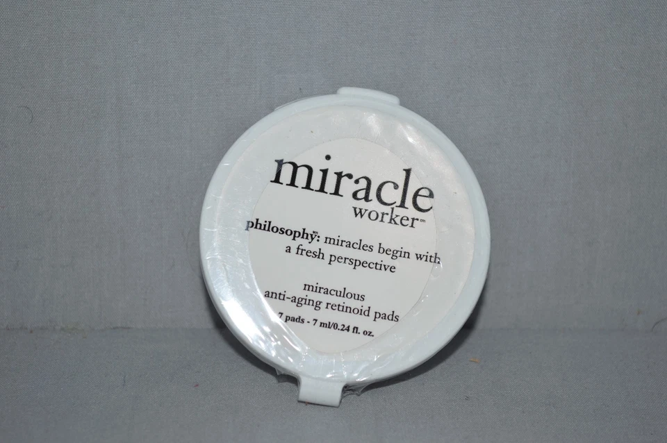 Philosophy Miracle Worker Miraculous Anti Aging Retinoid Pads 7ct New Sealed  - Image 1 of 1
