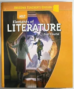 Holt Elements of Literature, First Course, Arizona Teacher's Edition (VERY GOOD) - Picture 1 of 2