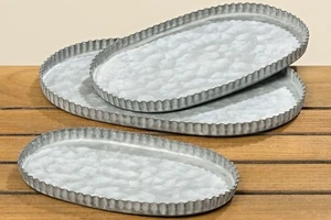 Deko-Tablett Naya 3er-Set L21-27cm - Bild 1 von 1