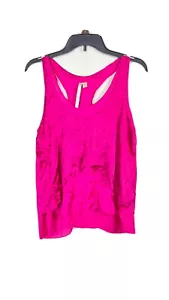Cami blusa donna Lauren Conrad blush rosa a strati svolazzante taglia small - Foto 1 di 8