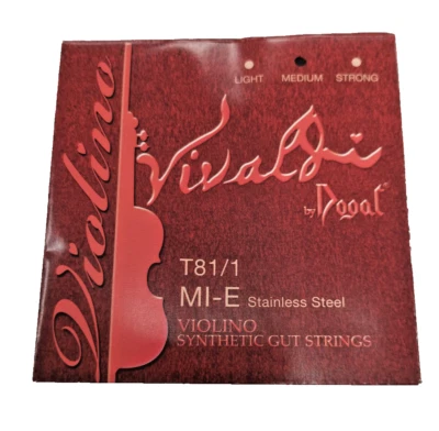 Dogal Vivaldi Corda Singola Violino 4/4 Media Prima Corda Mi - E Made in Italy - Immagine 1 di 4