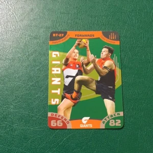 Australia 2019 AFL Battle Teams Harry Hlmmelberg & Toby Green Giants Forwards - Imagen 1 de 2