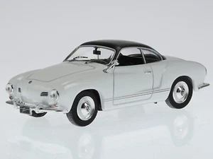 VW Karmann Ghia Coupe 1962 white diecast model car IXOCLC421N IXO 1:43 - Picture 1 of 4