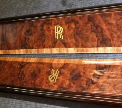 Calcomanía Rolls Royce emblema logotipo x 4. Gráfico de vinilo para madera etc. Corniche, sombra Foto 1 de 4