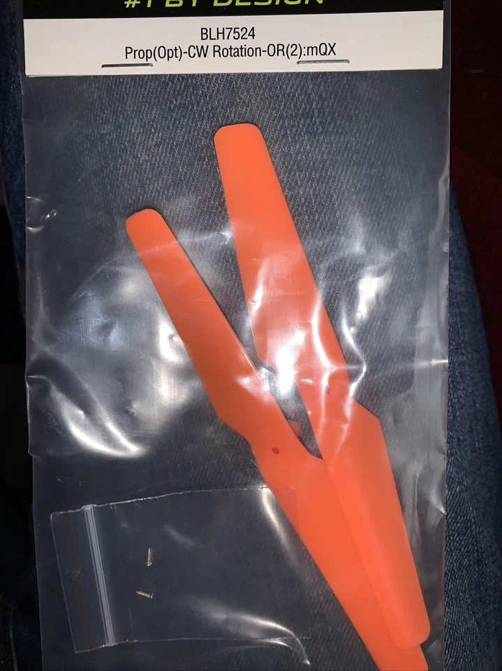 Blade BLH7524 mQX Orange Props - CW • - Image 1 of 1
