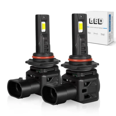 2x Blanco 9005 Faro LED 6000K Bombilla de haz alto para Chrysler Sebring 2007-2010 Foto 1 de 4